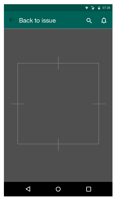 Native camera capture. Queued for upload when WiFi is available; ask-before-upload protects data plans.